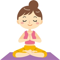 ヨガイラスト